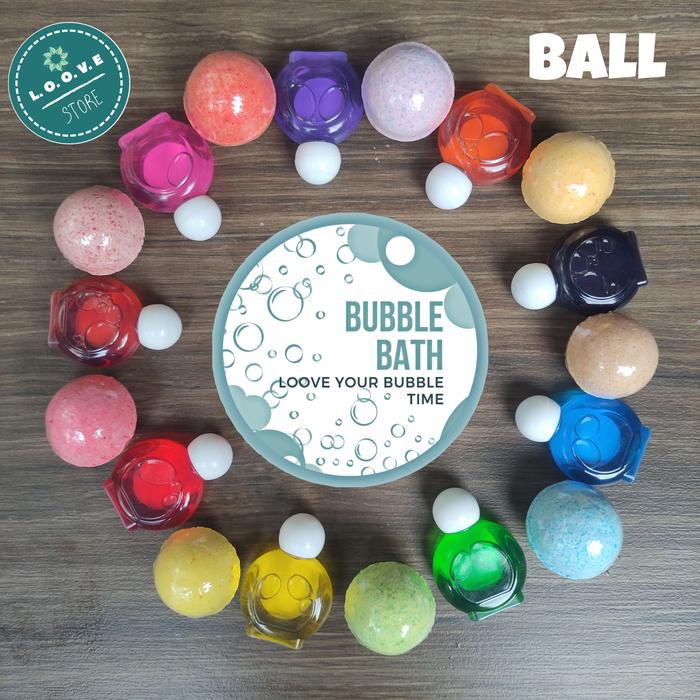 Gambar Bundling Bubble Bath dan Fizzy Bath "Flower" dan "BALL" Bomb - Bola, Calm Down dari Loove Store undefined 3 Tokopedia
