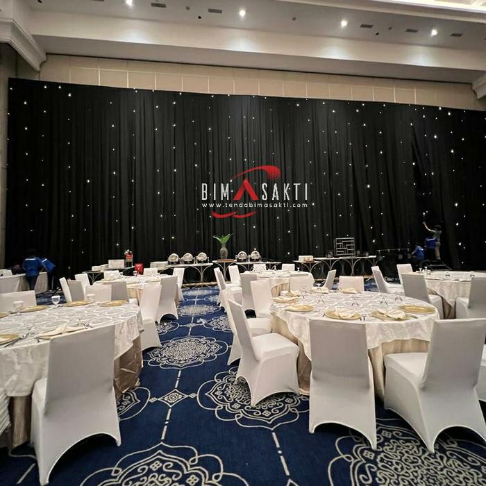 Gambar sewa kain hitam starlight dari Bimasakti Tenda undefined Tokopedia