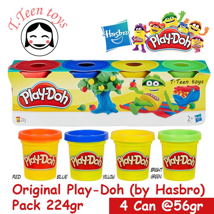 Gambar playdoh mini 4 pack original 224g play dough doh playdough dari T.Teen Toys Store undefined Tokopedia