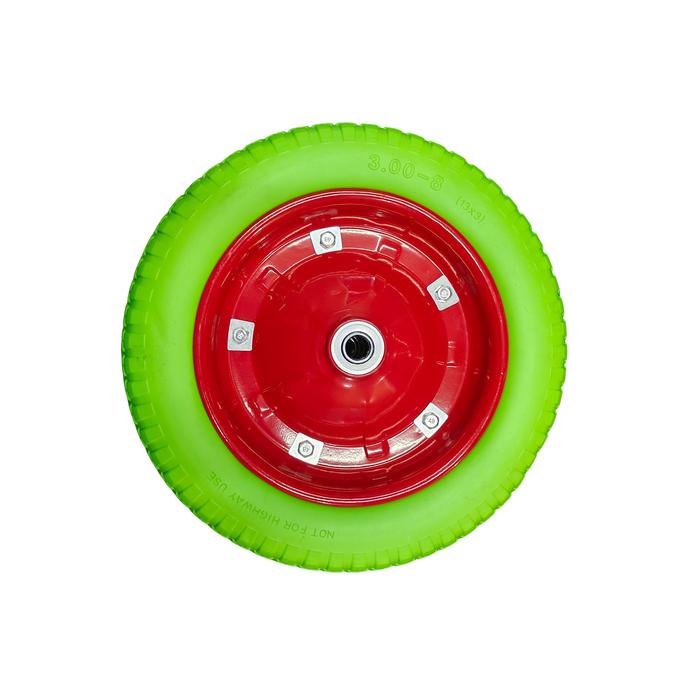 Gambar Gerobak Sorong Pasir Hitam 3S BAN MATI/ Gerobak Proyek/ Troli Dorong - Hijau, Gerobak Merah dari AJ Tools Mart undefined Tokopedia