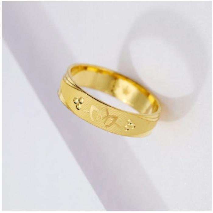 Gambar CINCIN EMAS 24 KARAT ASLI ANTAM LOGAM MULIA 999.9 PERHIASAN KENCANA 99 - 12 : 4.62 GRAM dari Barang Original 88 undefined Tokopedia