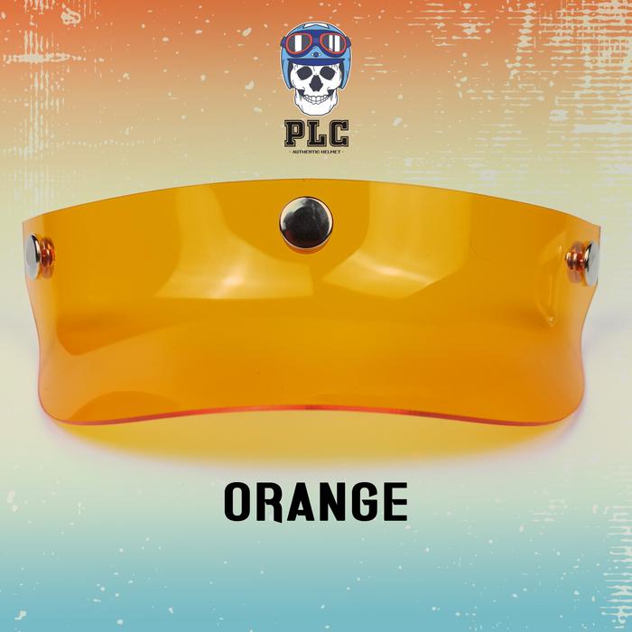 Gambar PET HELM VINTAGE JAPAN EDITION CHIP SLIMHEAD CAKIL BOGO CLASSIC - Orange, All Size dari PLACE ID undefined Tokopedia