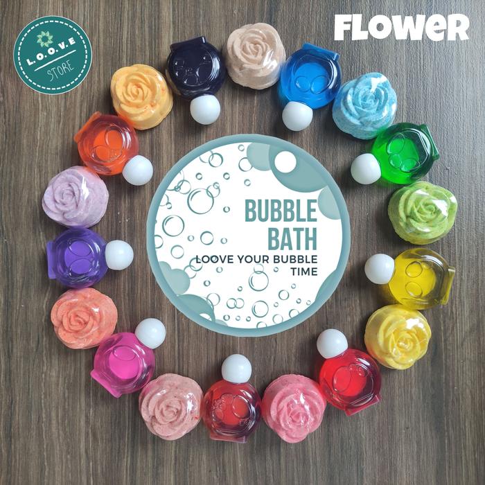 Gambar Bundling Bubble Bath dan Fizzy Bath "Flower" dan "BALL" Bomb - Bola, Calm Down dari Loove Store undefined 4 Tokopedia