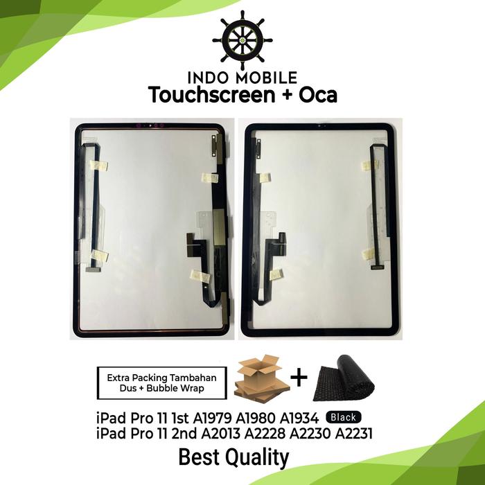 Gambar TOUCHSCREEN + OCA / TOUCH SCREEN + OCA IP*D PR* 11 3RD - black dari Indo mobile undefined 2 Tokopedia