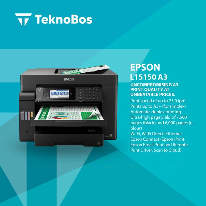 Gambar EPSON PRINTER L15150 A3 dari Teknobos Bandung undefined Tokopedia