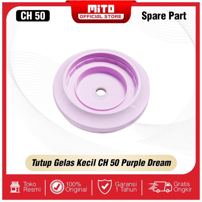 Gambar SPARE PART MITOCHIBA Food Chopper CH50 - Pisau - Whisker - Tutup Gelas - Tutup Purple dari MITO Electronics undefined Tokopedia