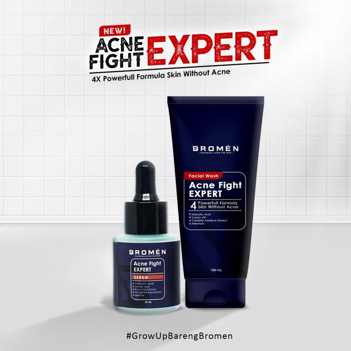 Gambar BROMEN Paket 5x Booster To Fight Acne Expert Skincare Wajah Pria - Acne Fight dari GUDANG SKINCARE SBY undefined Tokopedia