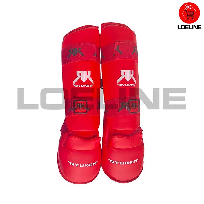 Gambar Foot Protector Dekker Karate RYUKEN Pelindung Kaki Karate RYUKEN - Merah, S dari Loeline undefined 3 Tokopedia