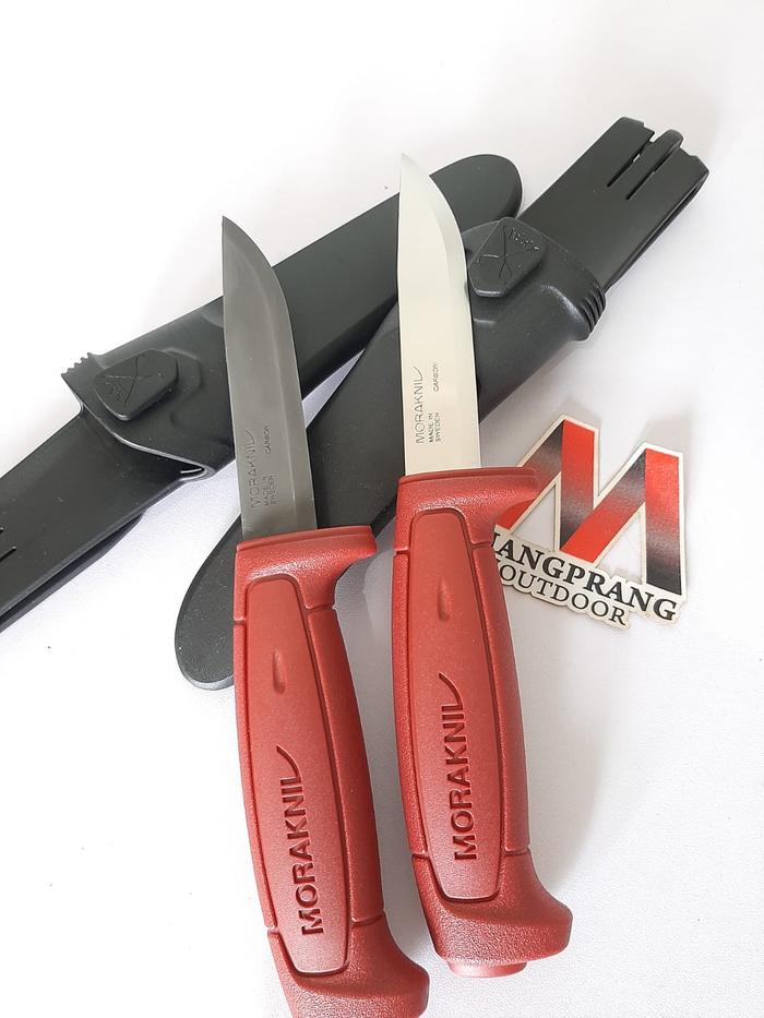 Gambar Pisau Outdoor Morakniv Basic - CARBON PATINA dari MANGPRANG OUTDOOR undefined Tokopedia