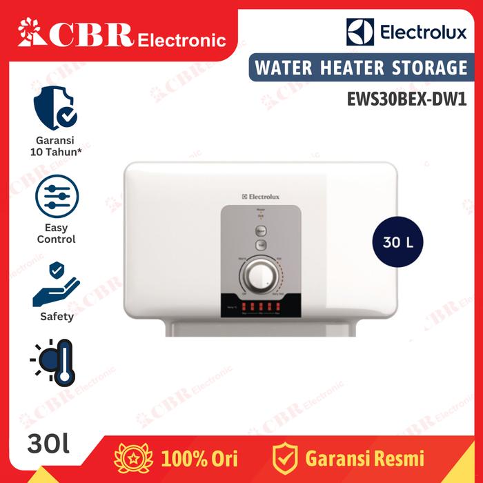 Jual Water Heater ELECTROLUX 30L (Storage) EWS30BEX-DW1 - Kota Batam - Cbr  Elektronik Batam | Tokopedia