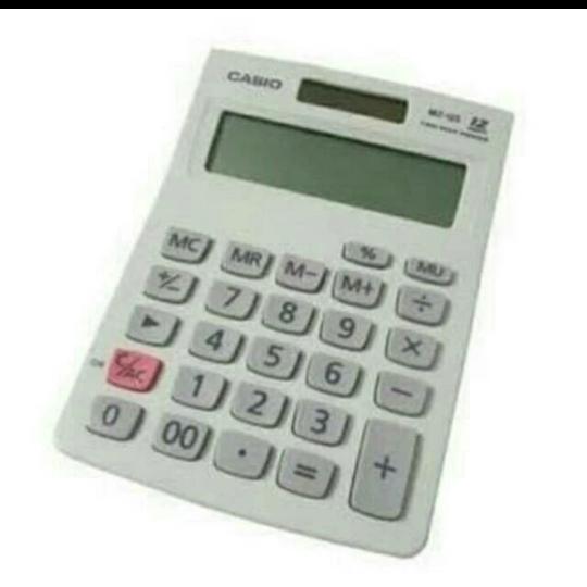 Gambar Kalkulator CASIO 12 DIGIT - MZ12S ORIGINAL - Abu-abu dari NewtechComputer undefined Tokopedia