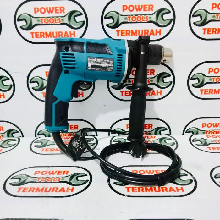 Gambar MESIN BOR TEMBOK BETON BESI KAYU 13 MM MAKTEC MT 817 MT817 MAKASSAR dari Powertoolstermurah undefined Tokopedia