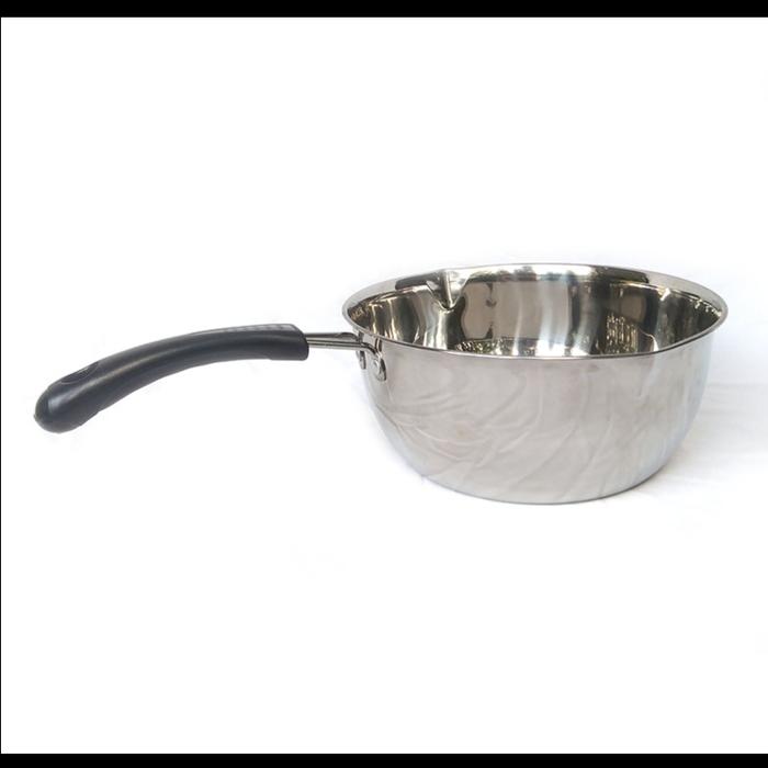 Gambar GANOM  PANCI STAINLESS SUSU - REBUS AIR - MASAK MIE - Diameter 18 cm dari Danie olshop undefined Tokopedia