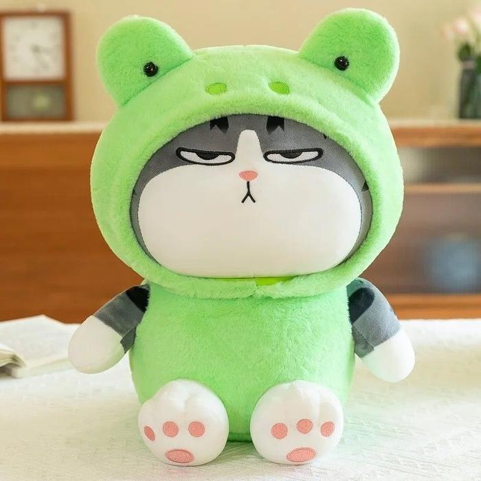 Gambar Boneka Kucing Cat Furyu Costumes Plush Toys Fluffy Doll Kado Anak - Furyu Rabbit dari Faths Negara Boneka undefined 5 Tokopedia