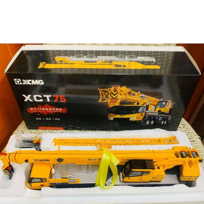 XCMG XCT75 クレーンモデル 1/50 Amazon | NZG 1/50 完成品 for XCMG XCT75 mobile Crane ダイ
