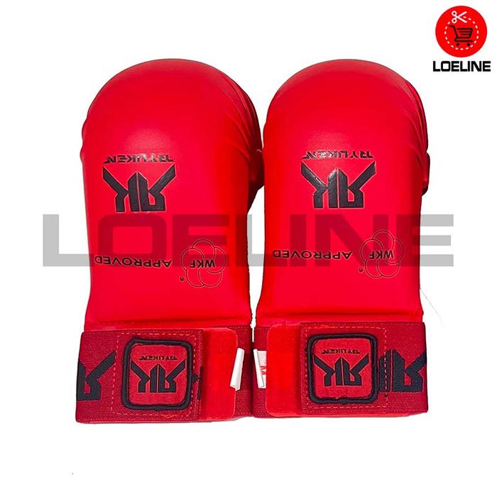 Gambar Sarung Tangan Karate PU RYUKEN Hand Protector Gloves WKF Approved - Merah, XL dari Loeline undefined 3 Tokopedia