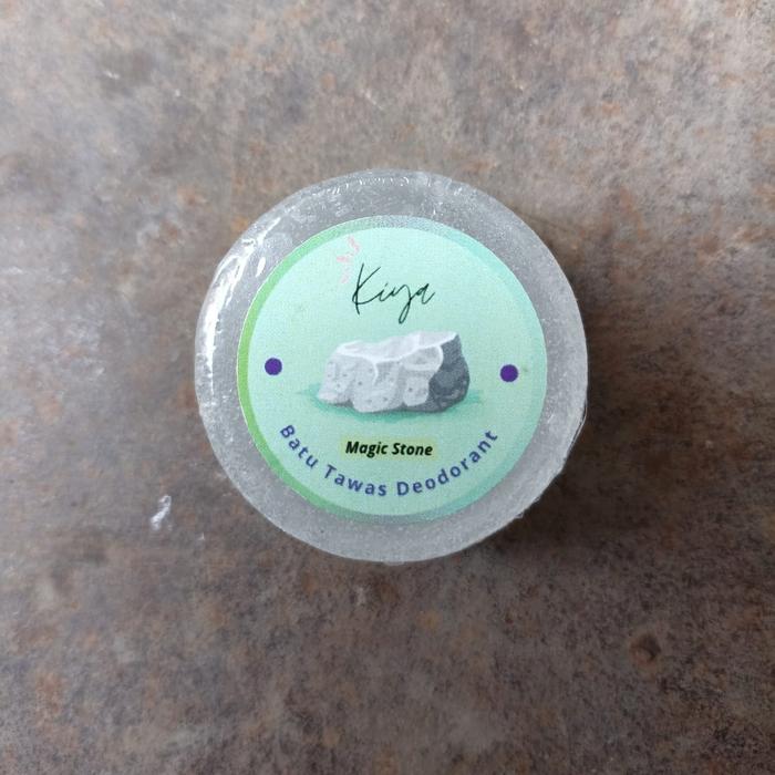 Gambar Batu tawas Deodorant alami Anti bau ketiak penghilang bau badan - bulat kecil dari kain batik cap undefined Tokopedia
