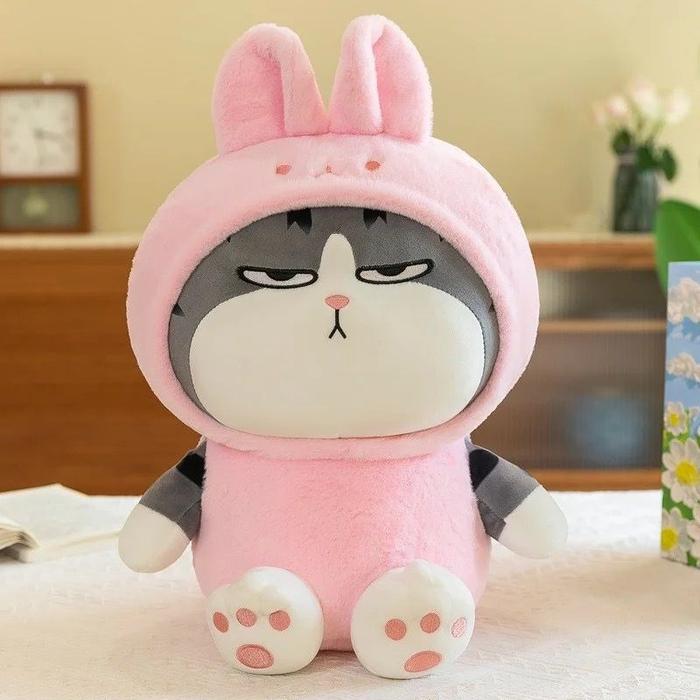 Gambar Boneka Kucing Cat Furyu Costumes Plush Toys Fluffy Doll Kado Anak - Furyu Rabbit dari Faths Negara Boneka undefined Tokopedia