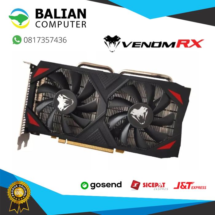Jual VGA VENOMRX RADEON RX580 8GB 256BIT DDR5, GARANSI 2 TAHUN - Kota ...