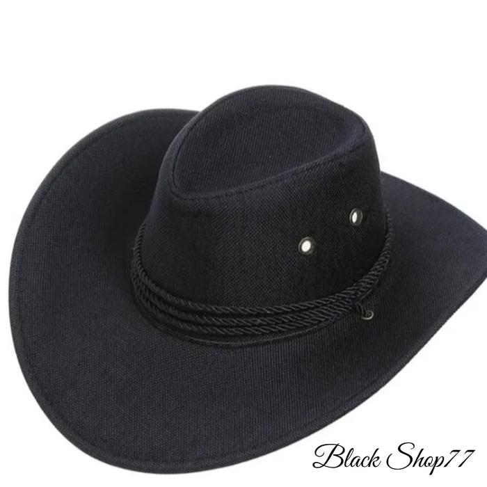 Gambar Topi Koboy Dewasa Import - A - Hitam dari Black Shop77 undefined Tokopedia