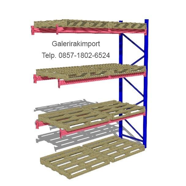 Spr Racking Cover Jual Rak Pallet / Rak Gudang Heavy Duty Kapasitas 2 Ton/Level / SPR ...