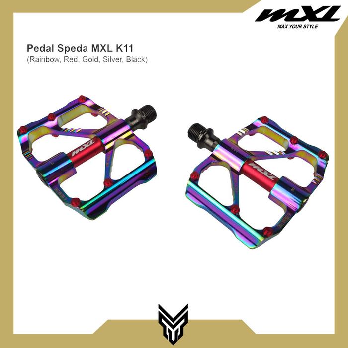 Gambar MXL Pedal Sepeda Lipat MTB Roadbike K11 Bicycle Pedals Alloy Stainless - Chameleon dari MXL Sports Indonesia undefined Tokopedia