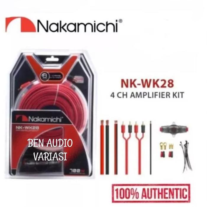 Gambar Kabel Set Instalasi Nakamichi NK-WK28 / Kabel Set Audio Mobil dari Ben Audio Variasi undefined Tokopedia