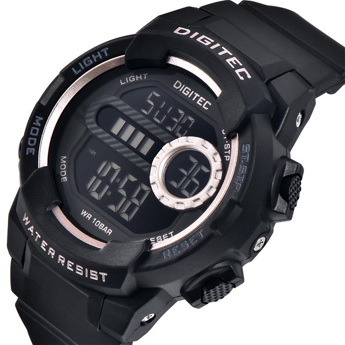 Promo Digitec BDG-7120T Jam Tangan Wanita Digital Karet 7120 DG7120T ...