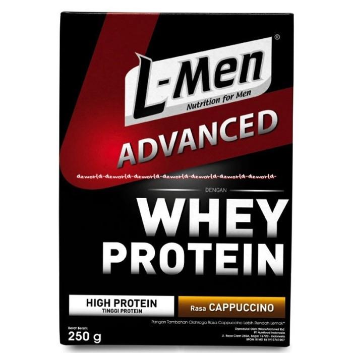 Gambar L-Men Advanced Whey Protein Rasa Cappucino 250gr dari Jadi Baru Kroya undefined Tokopedia
