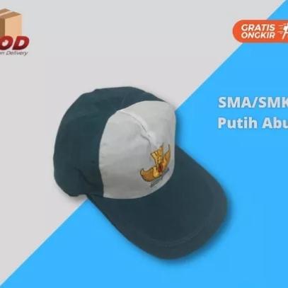Gambar TOPI SEKOLAH SD SMP SMA SMK BAGUS/REAL PIC TOPI SERAGAM SEKOLAH - SMA putih abu dari THJ SERAGAM SEKOLAH undefined Tokopedia