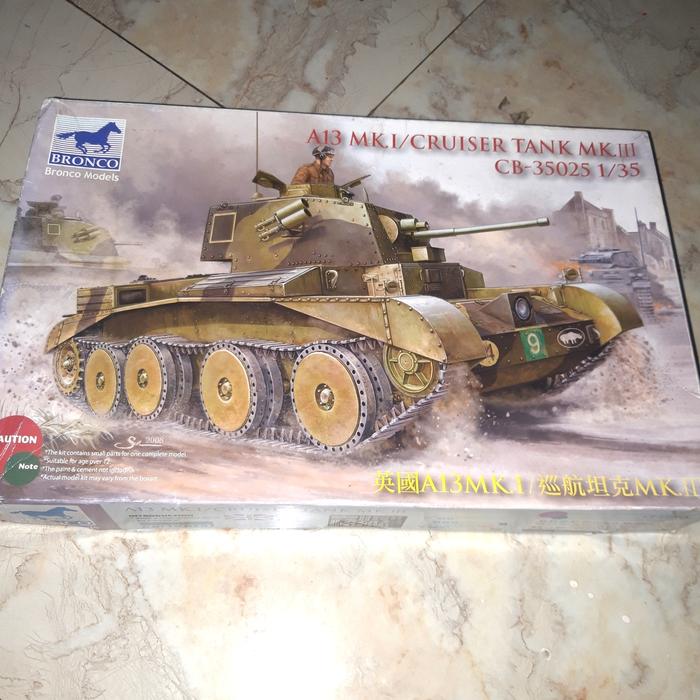 Gambar Bronco Models A13 mk.I/Cruiser tank scale 35 dari Tonshoping undefined Tokopedia