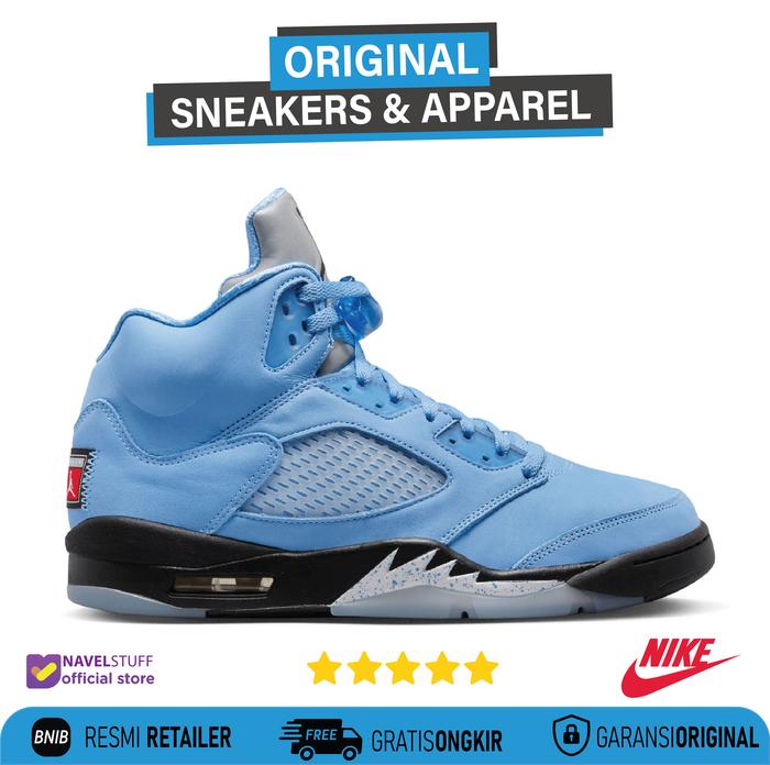 NIKE Air Jordan Retro SE University Blue Black White Original BNIB 42  di Navel Stuff Official Tokopedia