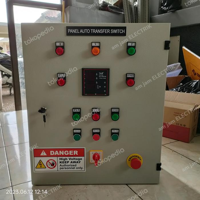 Jual panel Ats 16-25kva 3phase - cos motorized fort 63a 4p sesuai ...