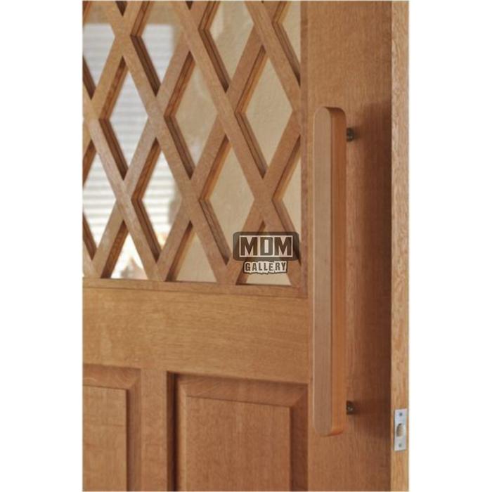 Gambar Handle Pintu Kayu Jati Model Lonjong / Handle Kayu Jati Model Lonjong - Natural dari Mdm Gallery undefined Tokopedia