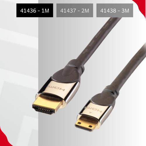 Gambar Kabel HDMI LINDY Mini HDMI to HDMI 2.0 4K x 2K 60Hz 3D 2160P Camera - 41436 - 1M dari LINDY INDONESIA Kota Administrasi Jakarta Barat Tokopedia