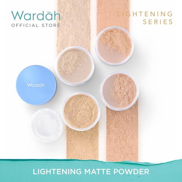 Gambar WARDAH LIGHTENING MATTE POWDER Bedak Tabur 20gr Original BPOM - 04 Natural dari GROSIR9_ undefined Tokopedia
