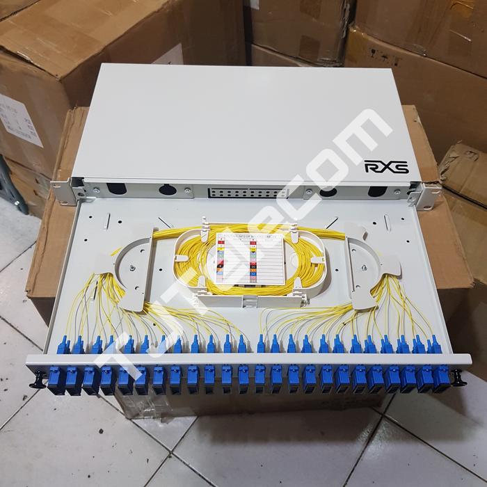 Jual otb rack 48 core SC upc lengkap / ukuran 1U - Jakarta Pusat ...