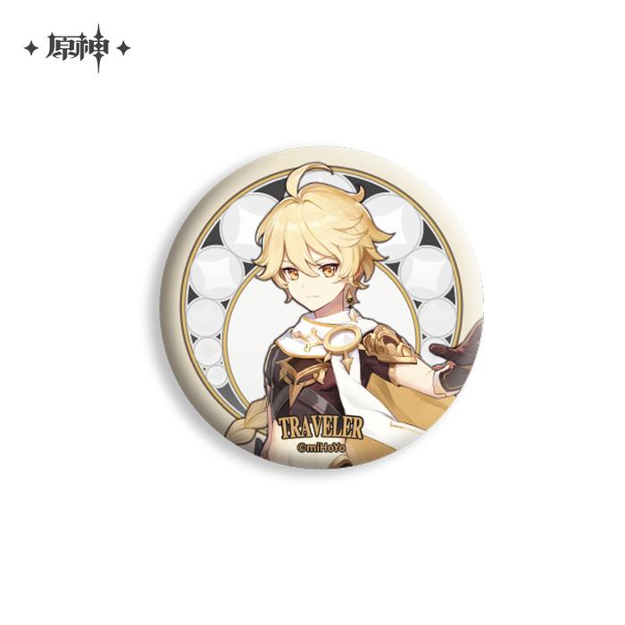 Jual Genshin Impact Traveler Series Badge - Genshin Official ...