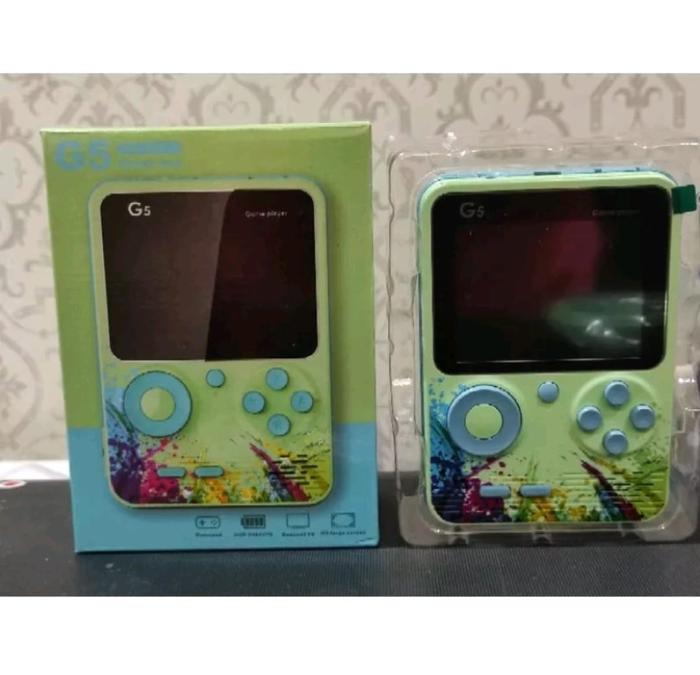 Gambar Gameboy G5 / Game Boy Game Retro 500 In 1 - Hijau, 2-Player dari VON_NEW undefined Tokopedia