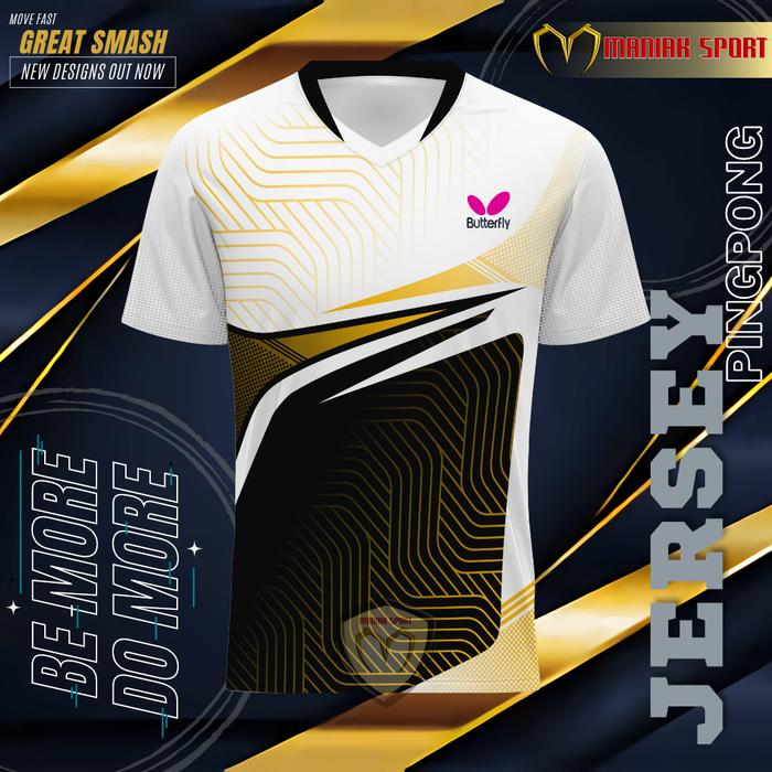 Gambar KPBTF-INFINITY -KAOS PINGPONG BAJU TENIS MEJA BTF PRINTING PREMIUM - INF2/BTF-BASIC, L dari maniaksport.id undefined Tokopedia