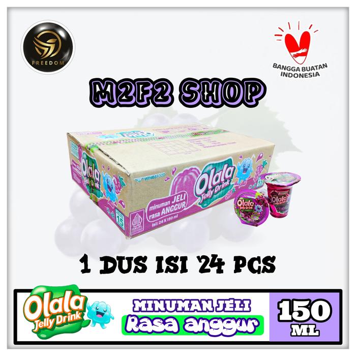 Gambar Olala Jelly Drink Semua-Rasa - 150 ml (Khusus Gosend/Grab) - Anggur dari M2F2 Shop - Paseban undefined Tokopedia