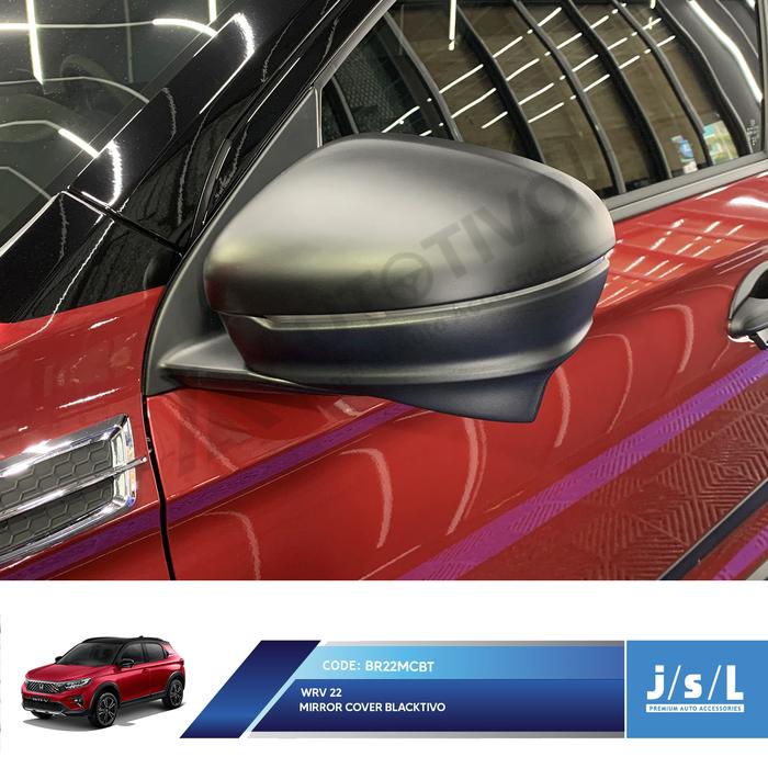 Gambar Honda WRV 2022 Mirror Cover Blacktivo JSL Cover Spion dari Autotivo Official undefined Tokopedia