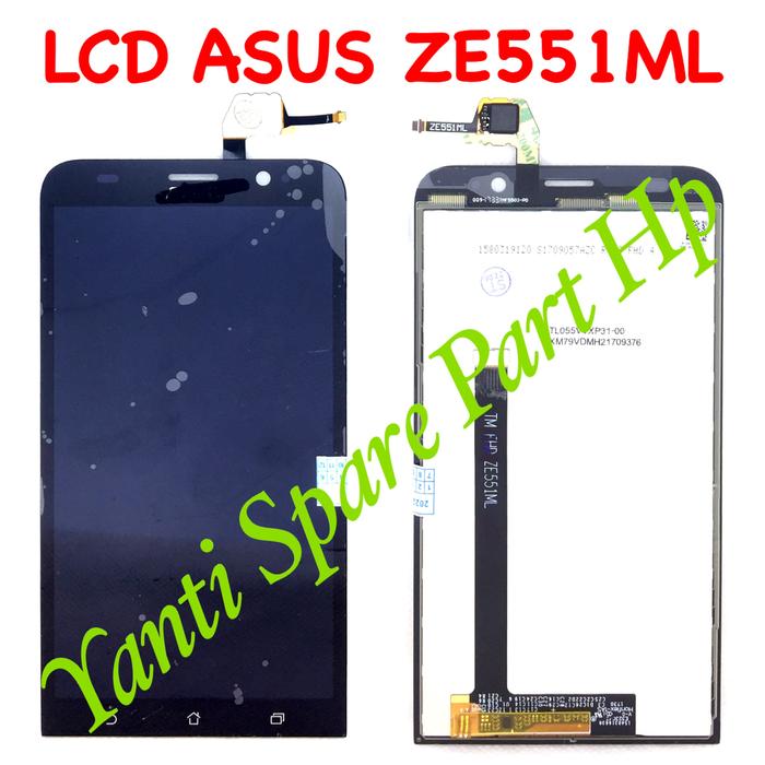 Gambar Lcd Touchscreen Asus Zenfone 2 5.5 ZE551ML Z00AD Original Terlaris New - Hitam dari Yanti SparePart undefined Tokopedia