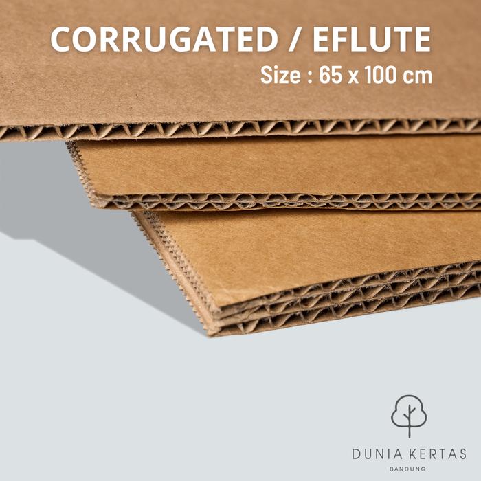 Gambar Corrugated / eflute / dus / karton / kardus dari Dunia Kertas Bandung undefined Tokopedia