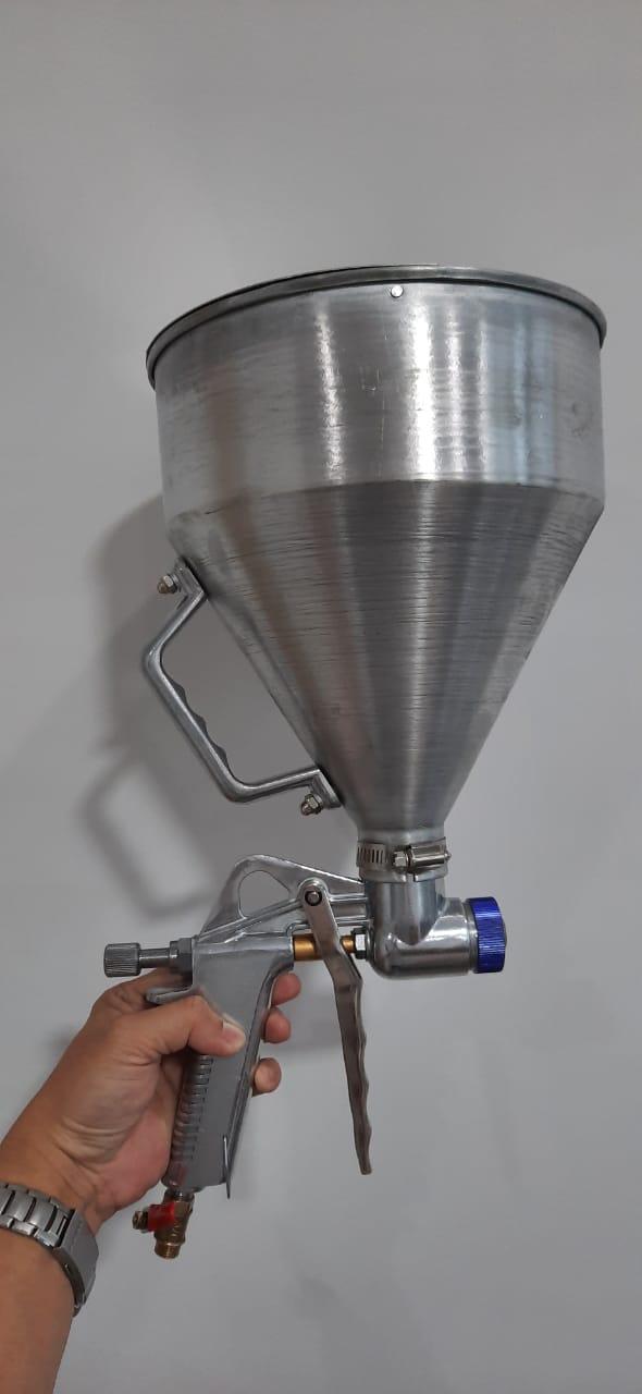 Gambar MOLLAR SPRAY GUN TEXTURE - HOOPER GUN - CAT VIRCAN TEKSTUR FLAKES - Tabung Aluminiu dari Untung Teknik Surabaya_NEW undefined Tokopedia