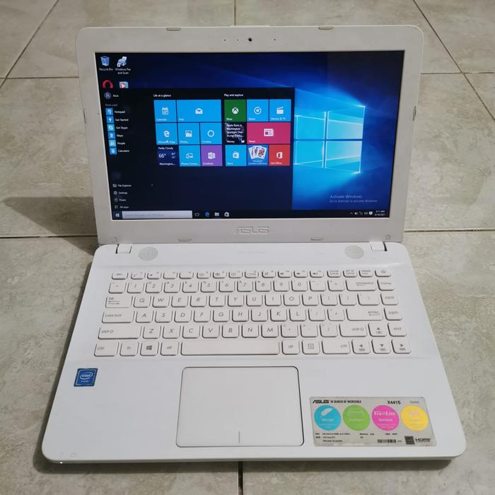 Jual Laptop Asus X441S Celeron-N3060 SSD 256Gb Ram 2Gb Layar 14inc