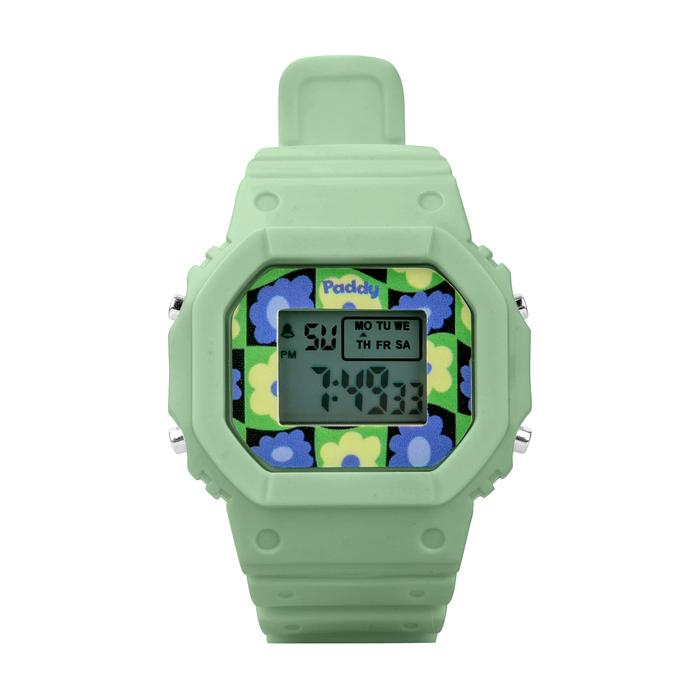 Gambar Paddywatch G Series Candy - Jam Tangan Rubber Digital Custom Gambar - Sage, Colorful Night dari Paddy Official undefined Tokopedia