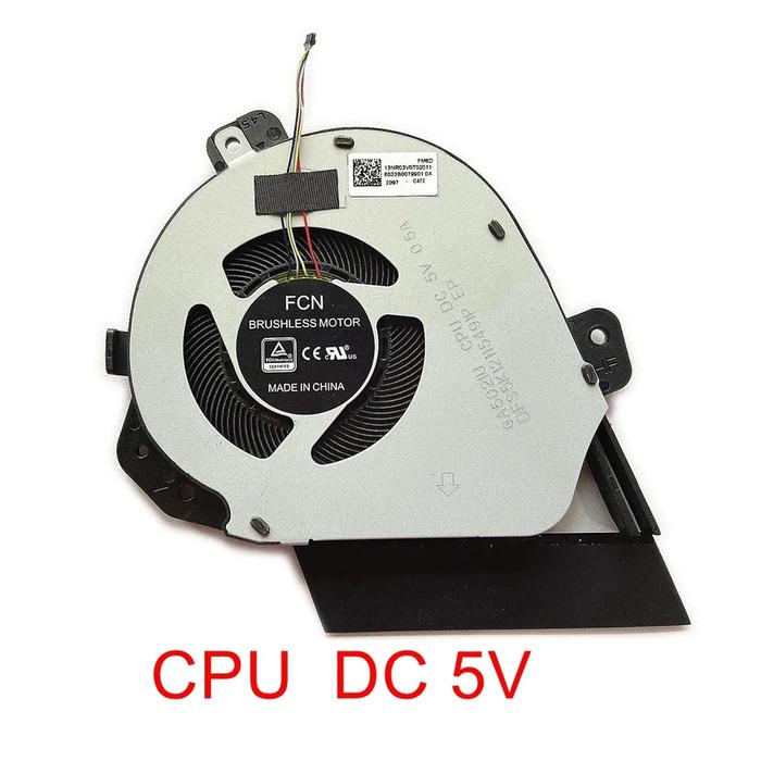Gambar Fan Kipas Laptop Asus Rog Zephyrus G15 GA502 GU502 cpu gpu DC 5V - CPU 5V dari Sinar Pratama Store 11 undefined Tokopedia