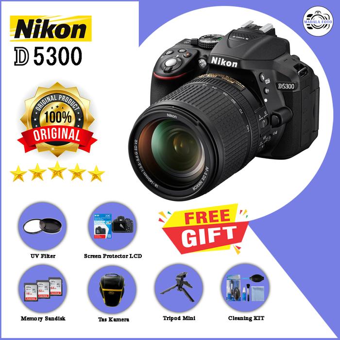 18 140mm Nikon Camera D5300 Jual Nikon D5300 Kit 18-55mm VR Kamera