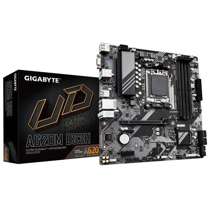 Gambar GIGABYTE A620M DS3H DDR5 AMD A620 AM5 MOTHERBOARD dari SOS SPORT ONLINE SHOP undefined Tokopedia
